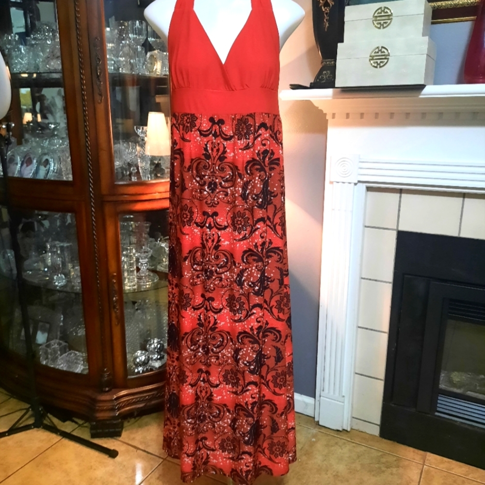 Halter Top Maxi Dress
